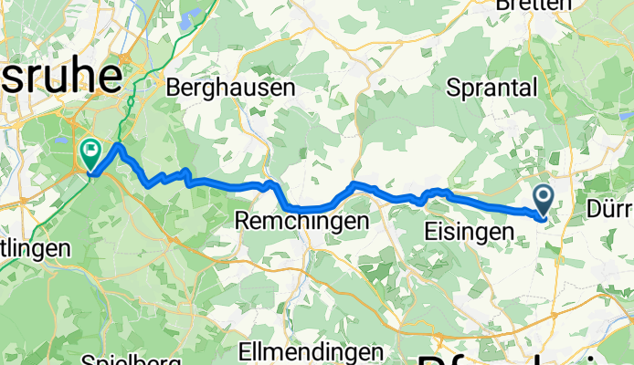Ölbronn-Dürrn - Ettlingen