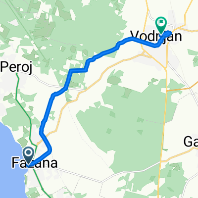 Von Fazana bis Vodnjan