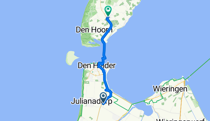 Schorweg, Breezand nach Elemert, Den Burg