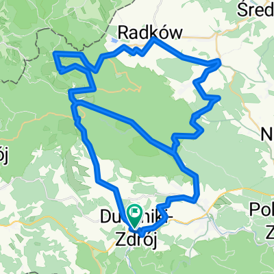 Duszniki-Batorów-Karłów-Pasterka-Wambierzyce-Batorów-Karłów-Łężyce