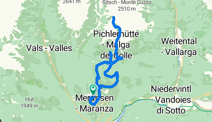 Kösslergasse, Rio di Pusteria to Kösslergasse, Rio di Pusteria