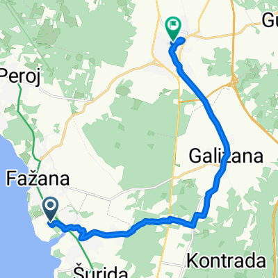 Von Fazana bis Vodnjan