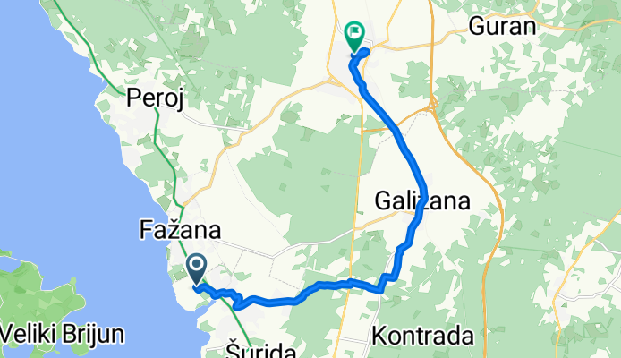 Von Fazana bis Vodnjan