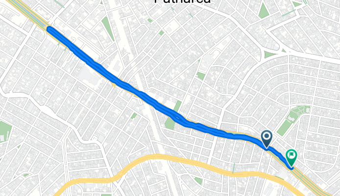 De Avenida Professor Edgar Santos a Avenida Professor Edgar Santos