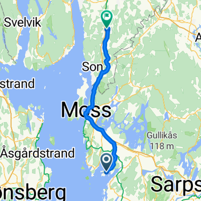 De Ovenveien à Sentervegen