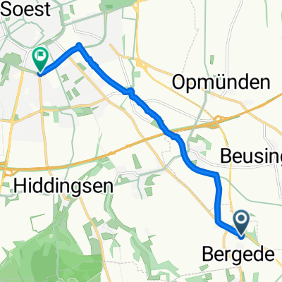 Trellenweg, 索斯特 nach Kolpingweg, 索斯特