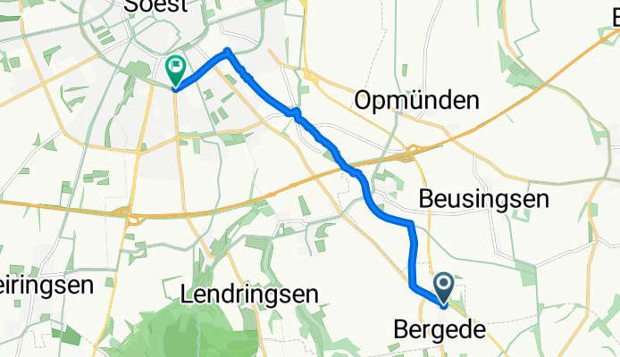 Trellenweg, 索斯特 nach Kolpingweg, 索斯特