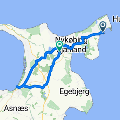 Toldbodvej, Rørvig to Gammelgårdsvej, Nykøbing Sj