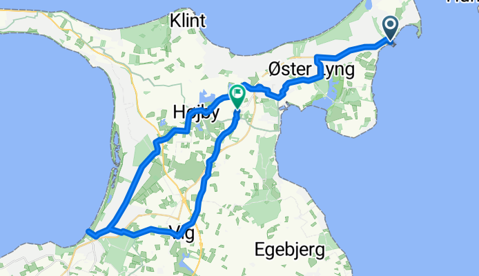 Toldbodvej, Rørvig to Gammelgårdsvej, Nykøbing Sj
