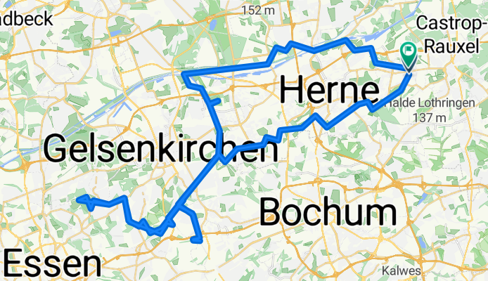 Bladenhorster Straße, Herne nach Oststraße, Herne