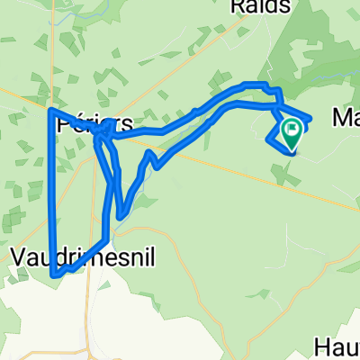 Le Haut Boscq naar Le Haut Boscq