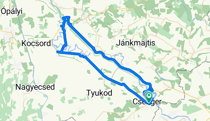 Route in Csenger
