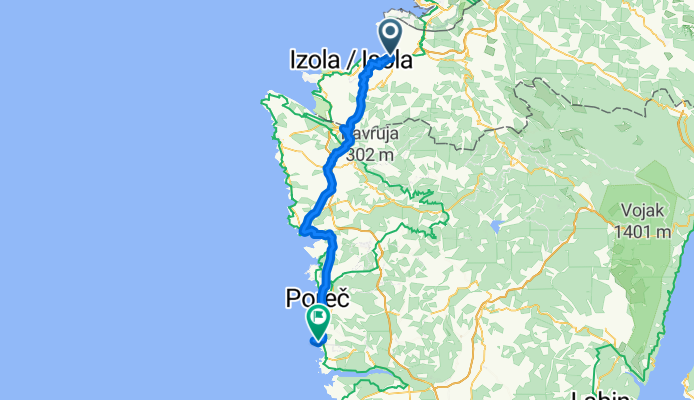 From Koper to Funtana