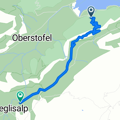 Wasserauen nach Meglisalp, Wasserauen