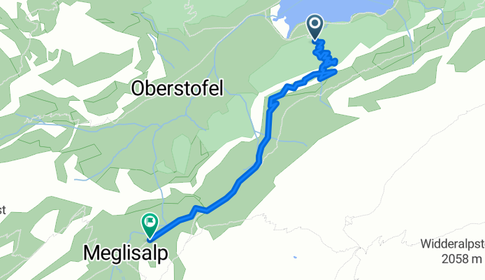 Wasserauen nach Meglisalp, Wasserauen