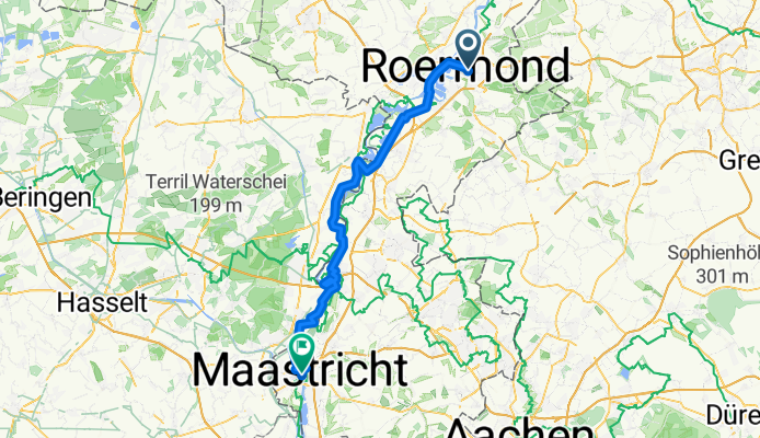 Von Roermond bis Maastricht