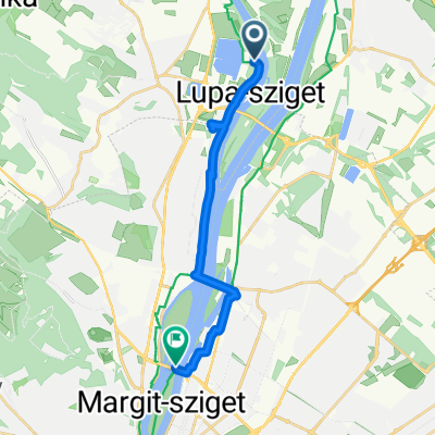 Tó utca to Árpád híd