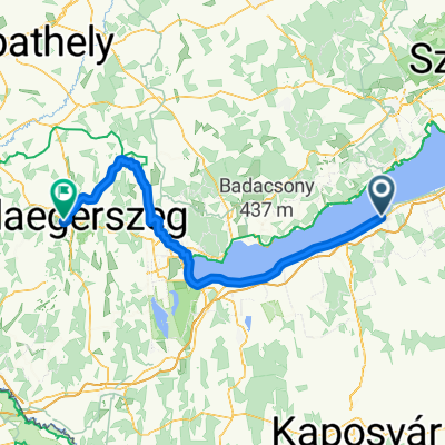 Balatonföldvár - Zalaegerszeg