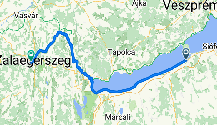 Balatonföldvár - Zalaegerszeg