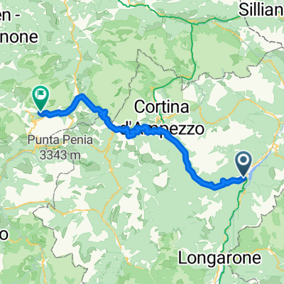 From Pieve di Cadore to Selva di Val Gardena