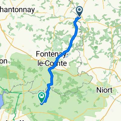 La Communauté, Saint-Paul-en-Gâtine to Rue Saint-Jean, Saint-Jean-de-Liversay