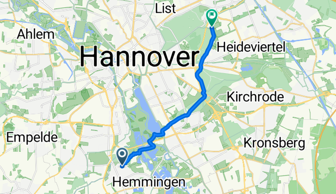 Hemmingen-Westerfeld, Hemmingen nach Kleestraße, Hannover