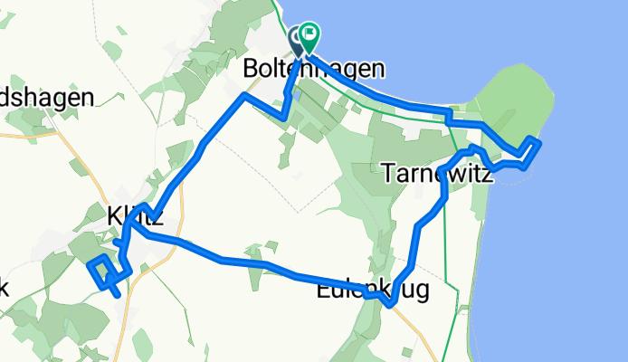 Ostseeallee nach Mittelpromenade