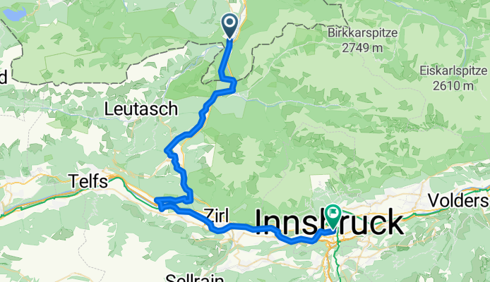 From Mittenwald to Innsbruck