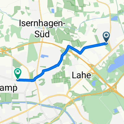 Bothfelder Straße, Isernhagen nach Schnuckentrift, Hannover