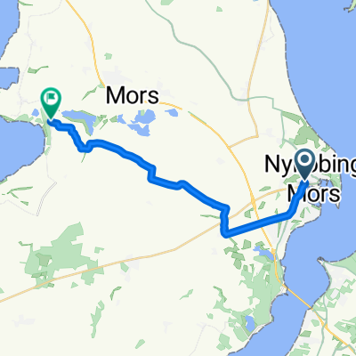 Vestergade, Nykøbing M to Dragstrup, Erslev