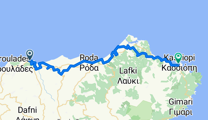 Route to Κασσιόπη