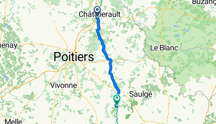 Châtellerault - Lussac-les-Châteaux