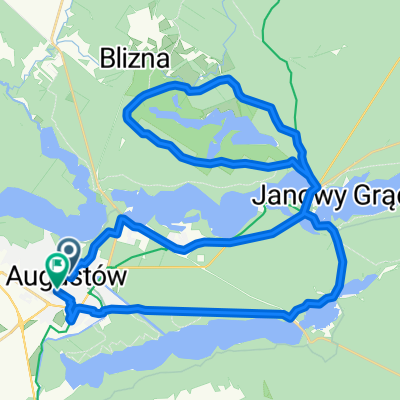 Route in Augustów