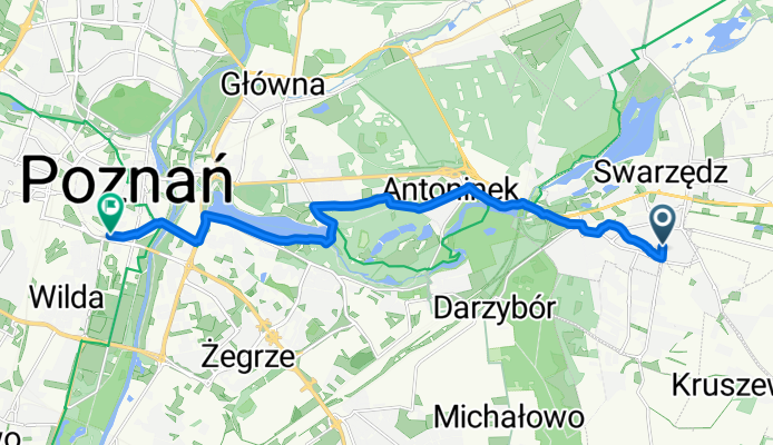 Kórnicka, Сважендз do Półwiejska, Познань