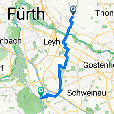 Leitenfeldstraße, Nürnberg nach Nürnberg