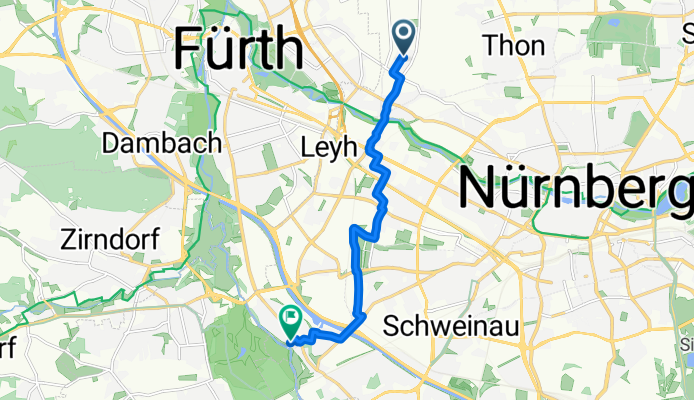 Leitenfeldstraße, Nürnberg nach Nürnberg