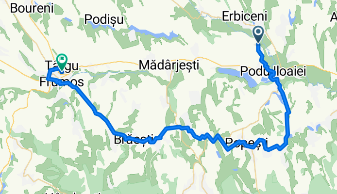 Route to Strada Petru Rareş