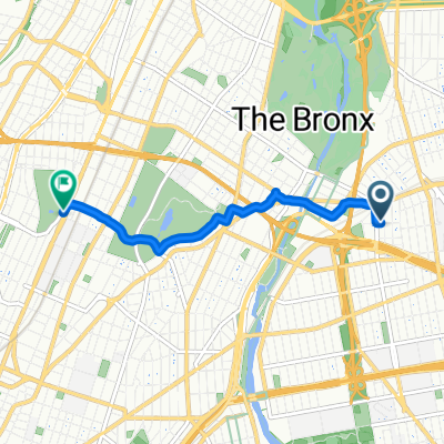 Mansion St, Nueva York a Clay Ave, Nueva York