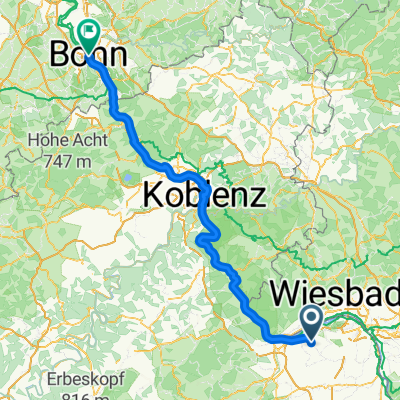 Ohrenbrücke, Ingelheim am Rhein nach Theaterstraße, Bonn