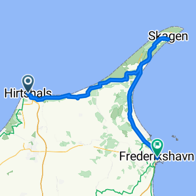 Norgeskajen to Kirkepladsen (Frederikshavn)