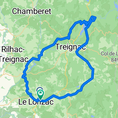 Le Lonzac - 50KM - Boucle