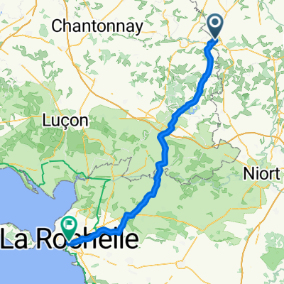 La Bonnelière, Saint-Paul-en-Gâtine to Quai Duperre, La Rochelle