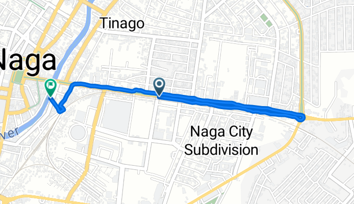 Route to Lerma St.