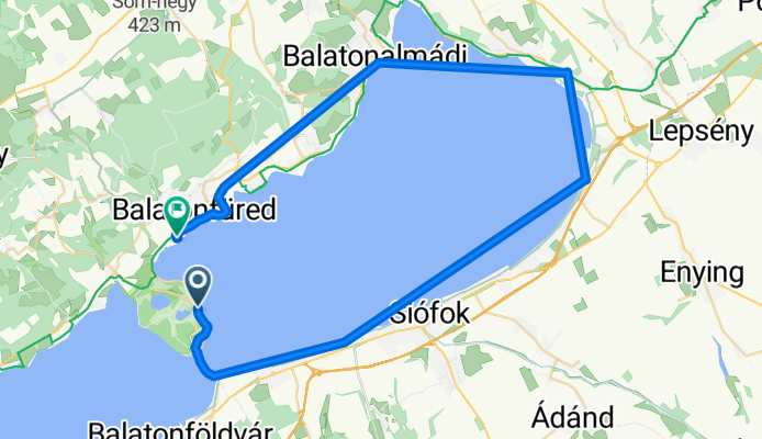 Klebelsberg Kuno utca to Széchenyi István utca