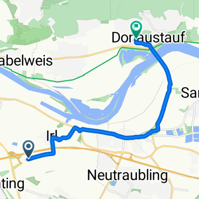 Leibnizstraße, Regensburg to Bischof-Tuto-Straße, Donaustauf