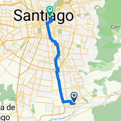 Route to Baquedano