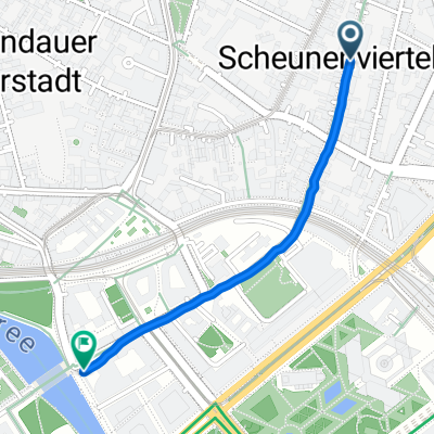 City Centre, Berlin to Bodestraße, Berlin