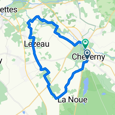 De Avenue du Château 6, Cheverny à Avenue du Château 19, Cheverny