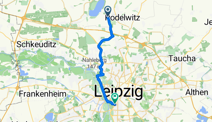 K 7429, Rackwitz nach Grassistraße, Leipzig
