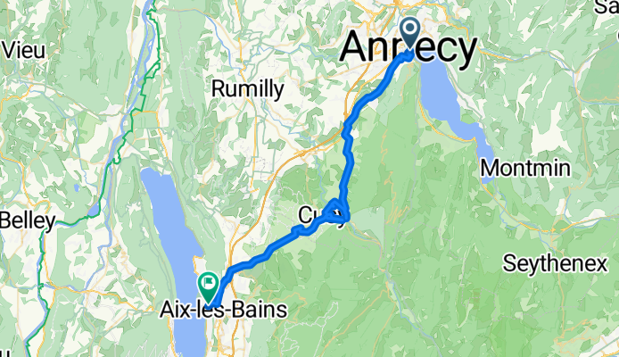 aix-le-bains nach annecy